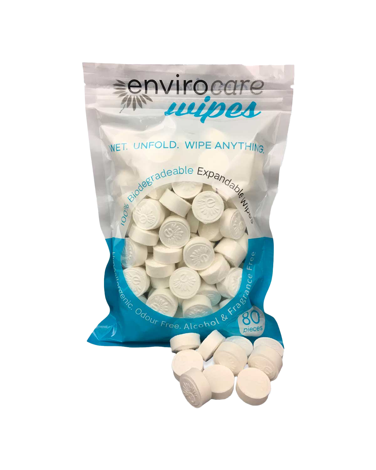 Expandable Water Wipes