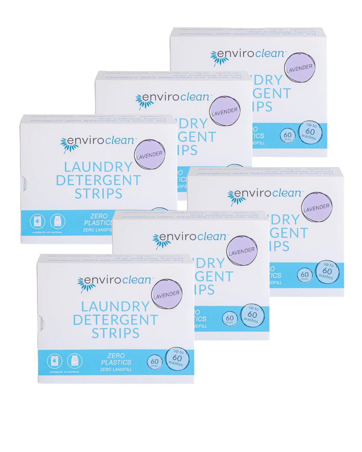 Laundry Detergent STRIPS - Lavender *Bulk - 360 washes*