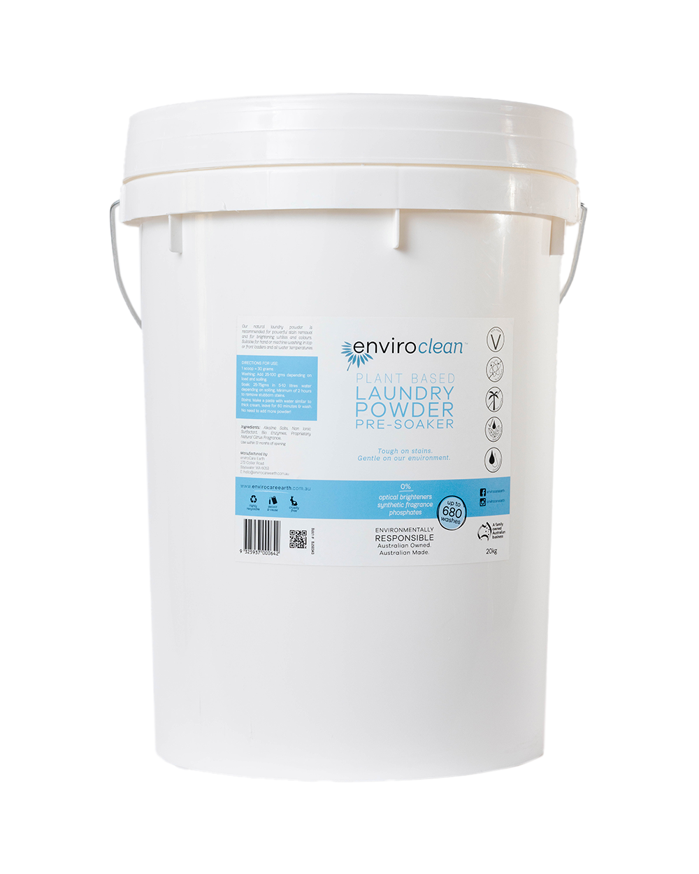 Laundry Powder & Pre-soaker - envirocare earth