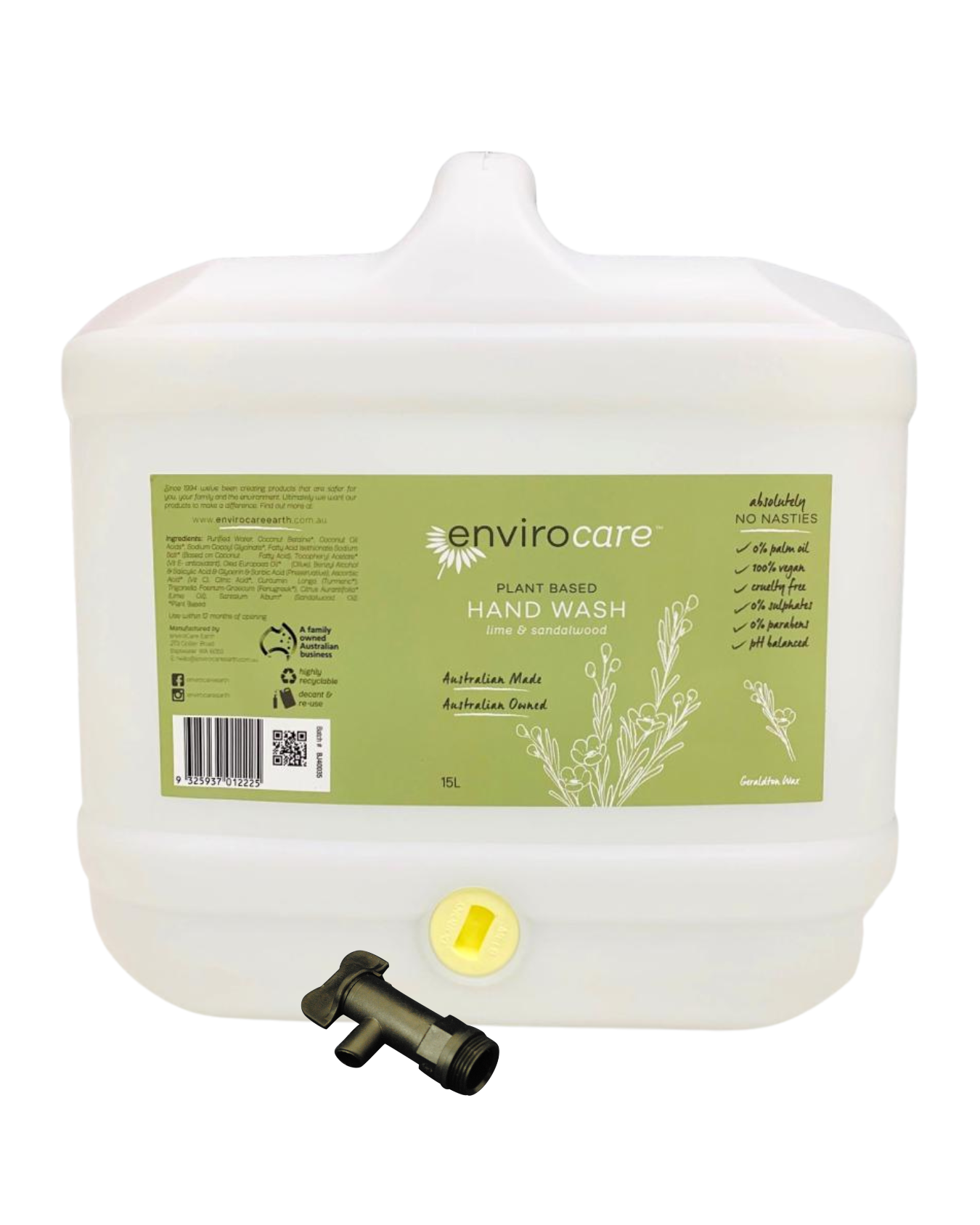 envirocare Hand Wash with TAP 15L