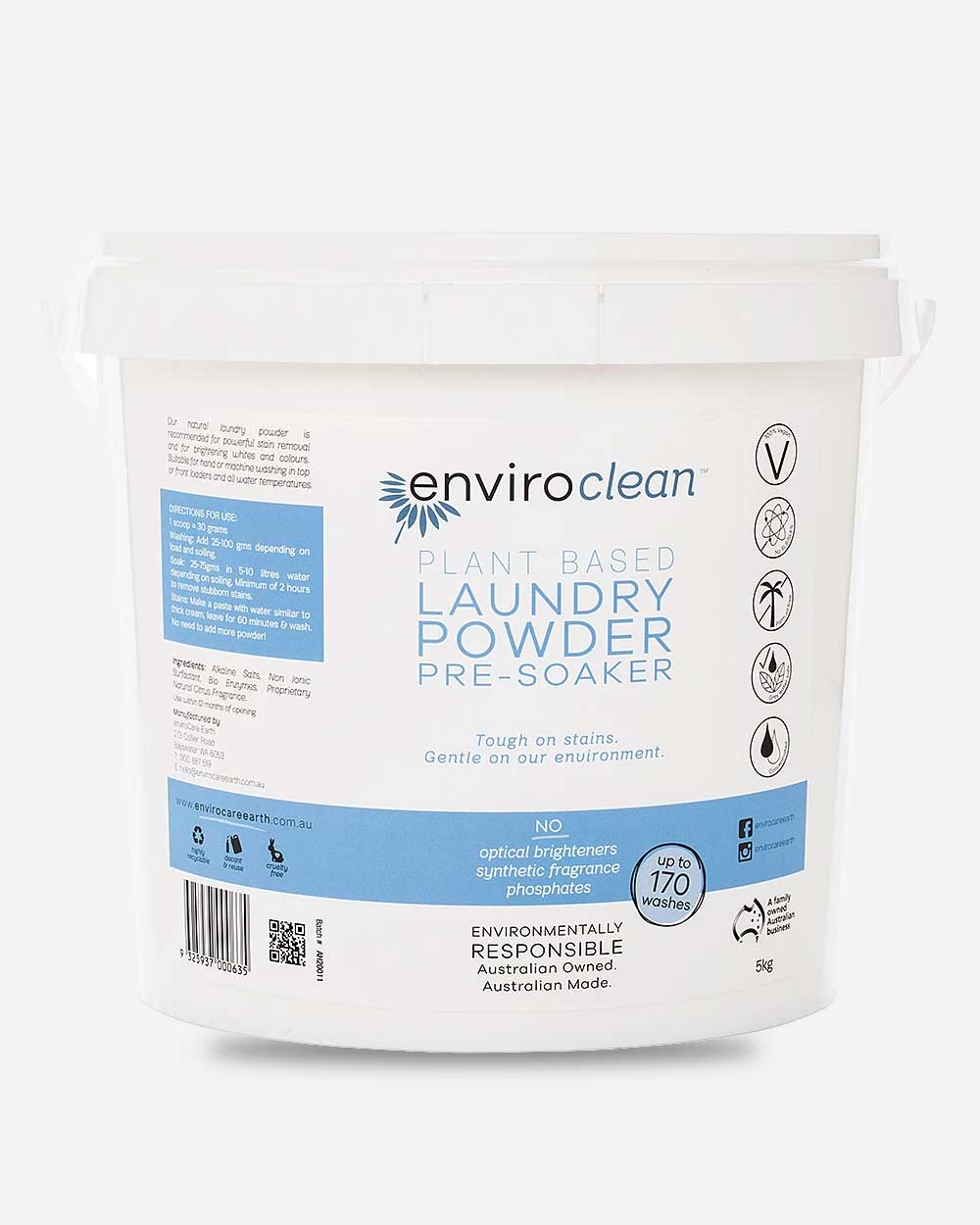 Laundry Powder & Pre-soaker - envirocare earth